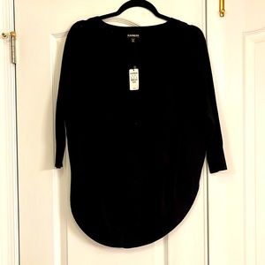 Express XS NWT black sweater. Brand new, soft comfortable knit sweater!